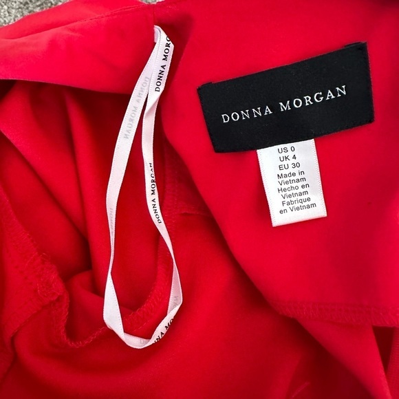 Donna Morgan Women's Kendall 3/4 Elbow Bell Sleeve Sheath Dress Size 0 - Picture 9 of 10